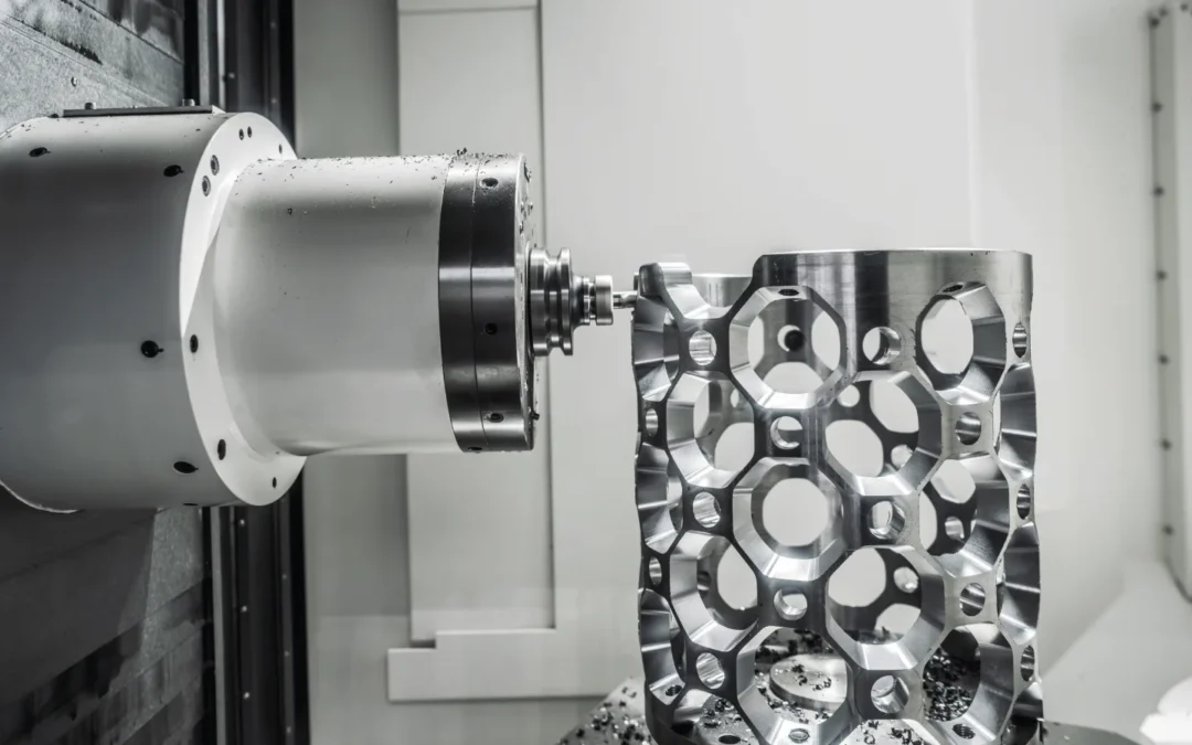 Defense component manufacturing on a horizontal CNC machining center